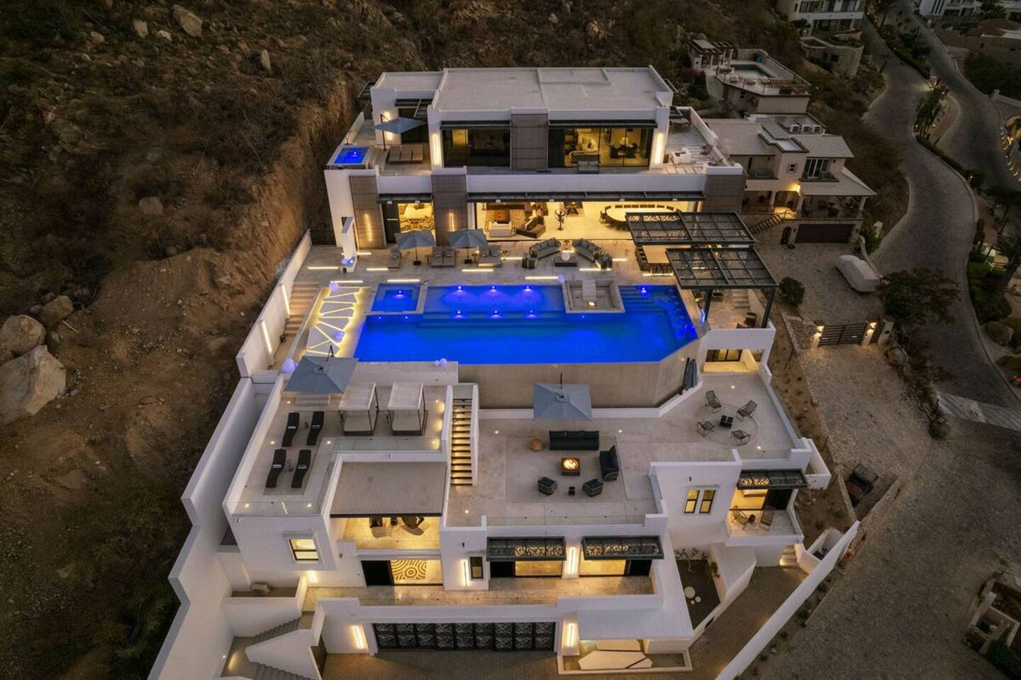 Interior of a modern MPC Vacations villa in Los Cabos